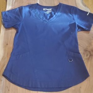 Navy Grey's Anatomy Scrub top